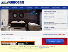 Tablet Screenshot of eurosan.pl